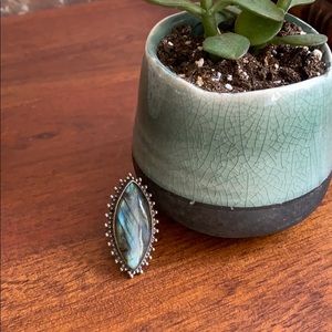Labradorite statement ring🌙